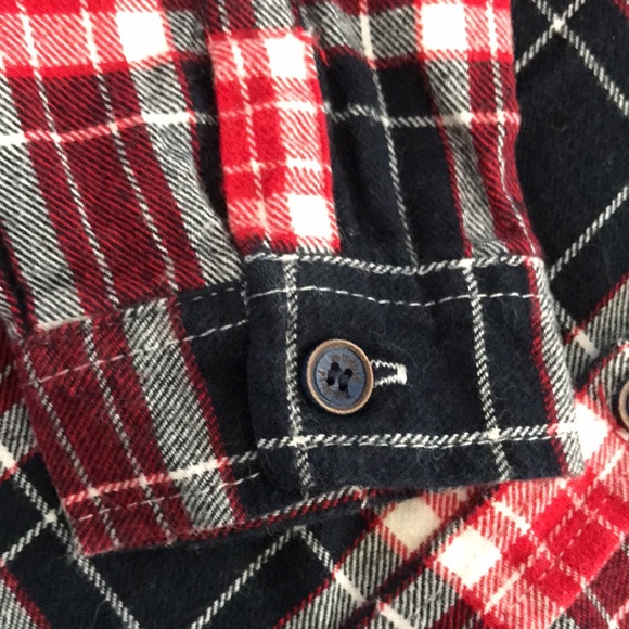 Mud Pie Flannel Button Down Size 4t 5t - Picture 5 of 6